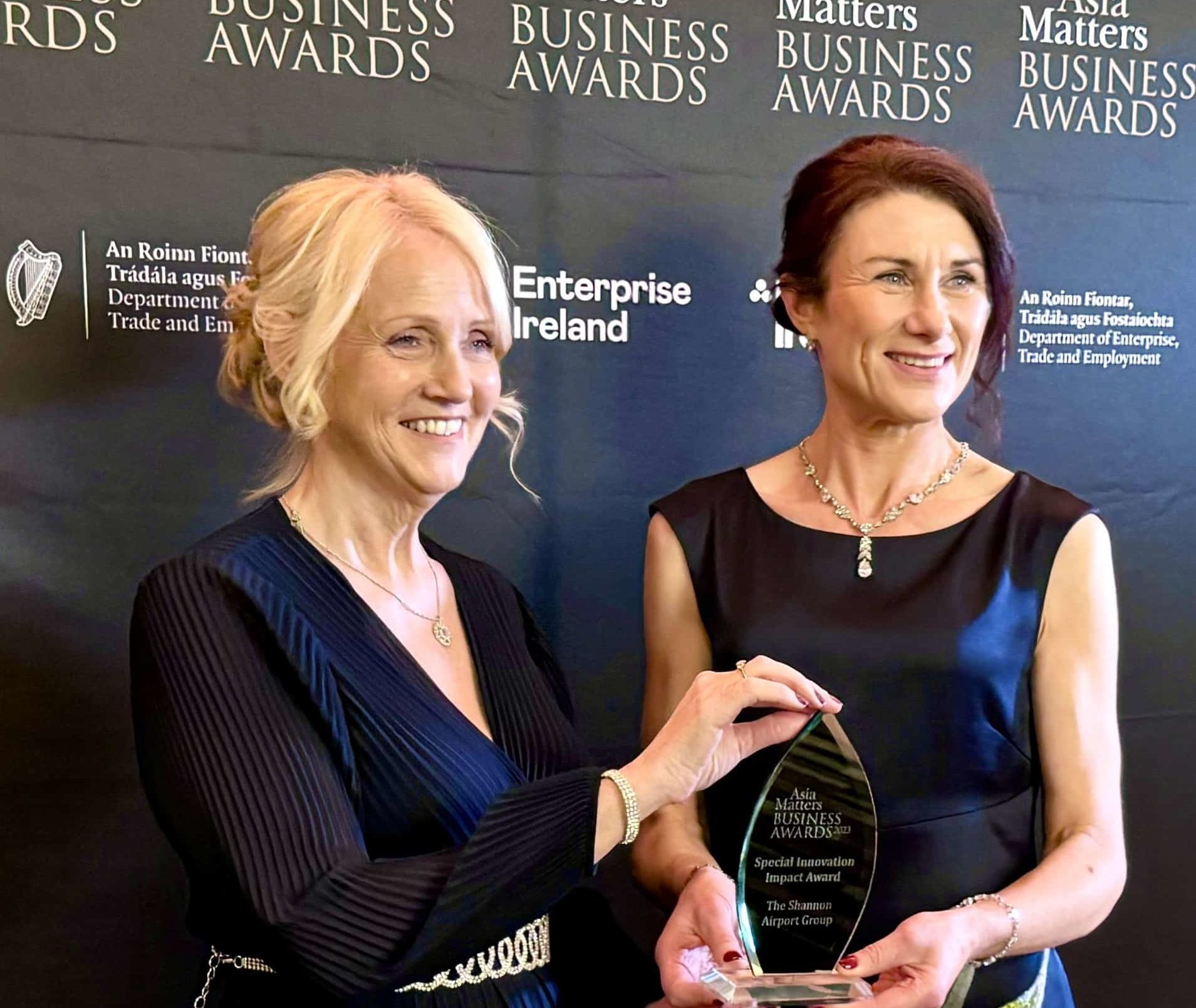 Shannon Airport Receives Innovation Impact Award from Asia Matters