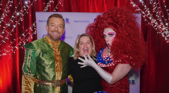 Oh, Yes She Did – Rebecca Kelly Hosts Princess Cruises Event at the Panto
