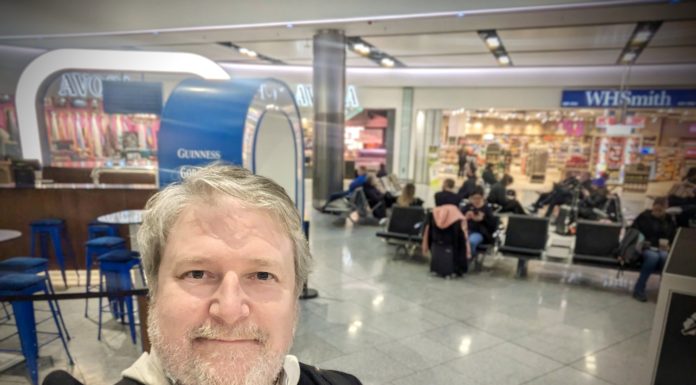 Dublin Airport After Storm Isha & Icon of the Seas Awaits