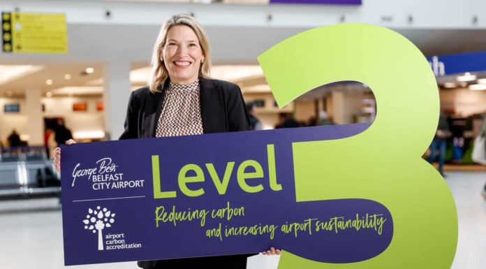 Belfast City Airport Becomes First NI Airport to Achieve Level-3 Carbon Accreditation