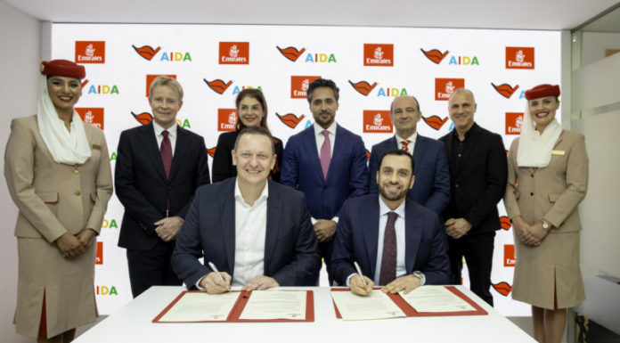 Emirates and AIDA Cruises Renew Partnership for Further 2 Seasons