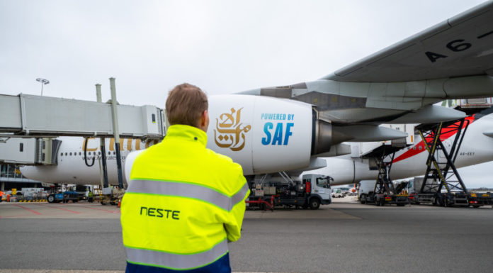 Emirates Activates SAF Agreement with Neste