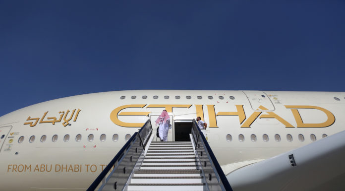Etihad Airways Sees 33% Jump in Monthly Passenger Volumes