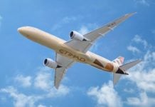 Etihad Monthly Passenger Numbers Surge Nearly 30% to 2.1 Million Guests