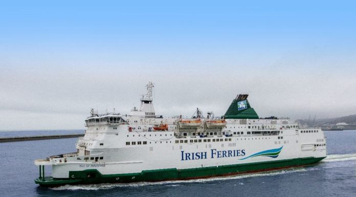 Irish Ferries Switches ‘Isle of Innisfree’ Ship to Rosslare-Pembroke Route