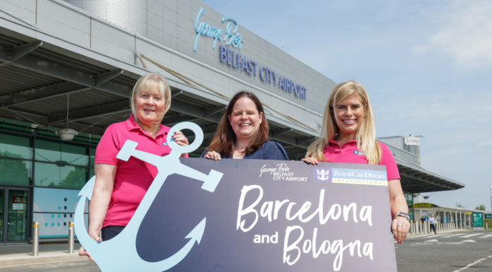 Belfast City Airport Commences Charter Services to Barcelona and Bologna with Royal Caribbean