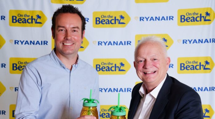 Ryanair Partnership with On the Beach Formally Underway