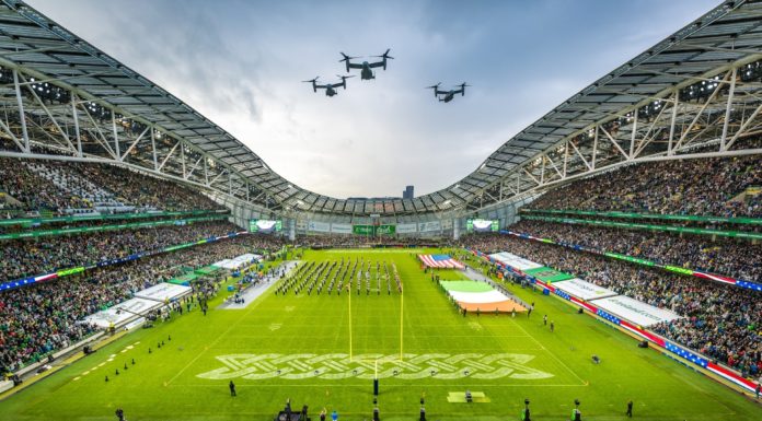Aer Lingus College Football Classic Worth €180m to Irish Economy