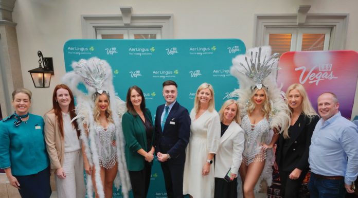 Aer Lingus – Dublin Direct to Las Vegas Event in Café en Seine