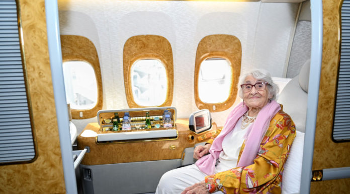 Emirates Welcomes 101 Year-Old Seasoned Traveller Rachida Smati Onboard Dubai-Algiers Flight