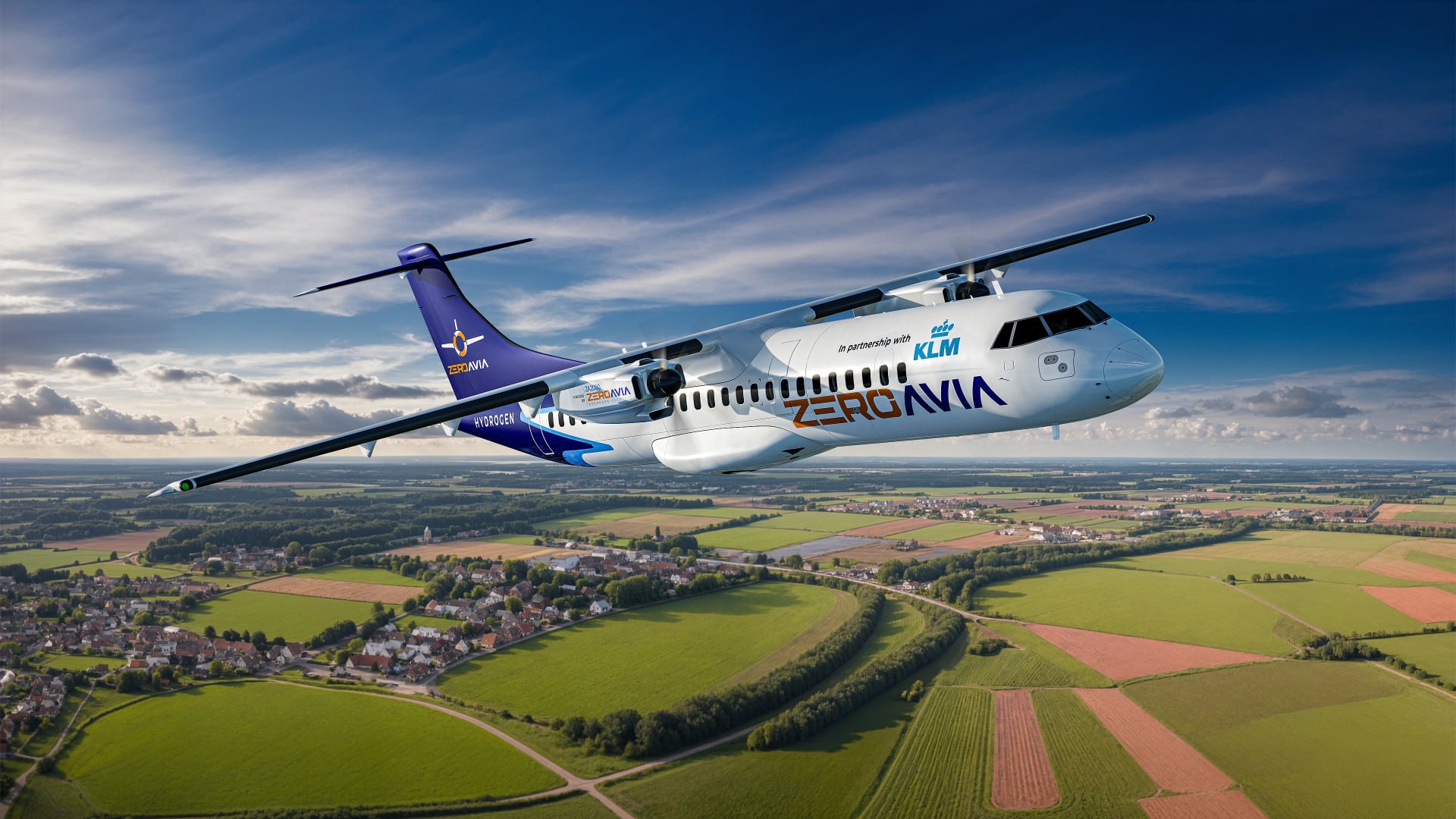 KLM Partners with ZeroAvia for Hydrogen-Electric Aircraft Demonstration Flight