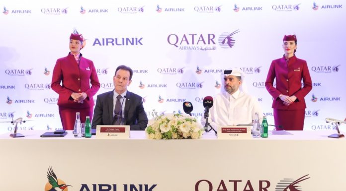 Qatar Airways Buys 25% Stake in South African Carrier Airlink
