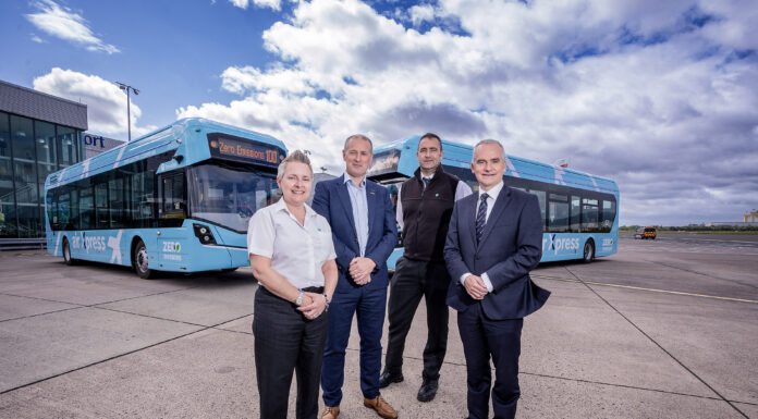 Translink Introduces 3 New Electric Buses on Belfast City Airport Route