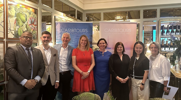 ITTN at the Caribtours Agent Training Dinner at Dublin’s Ivy