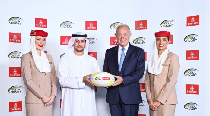 Emirates Becomes Title Sponsor of Asia Rugby
