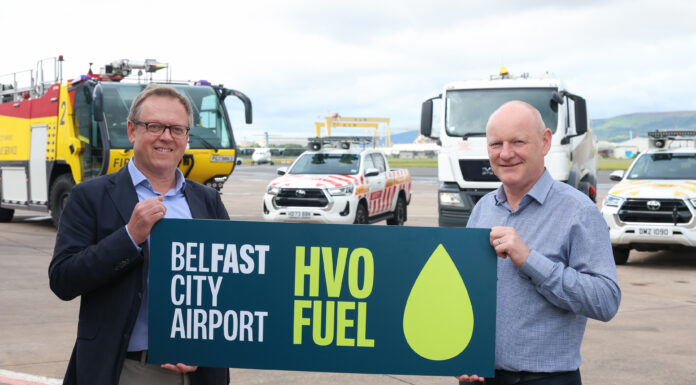 Belfast City Airport to Reduce Vehicle Emissions by up to 90% with HVO Fuel Initiative
