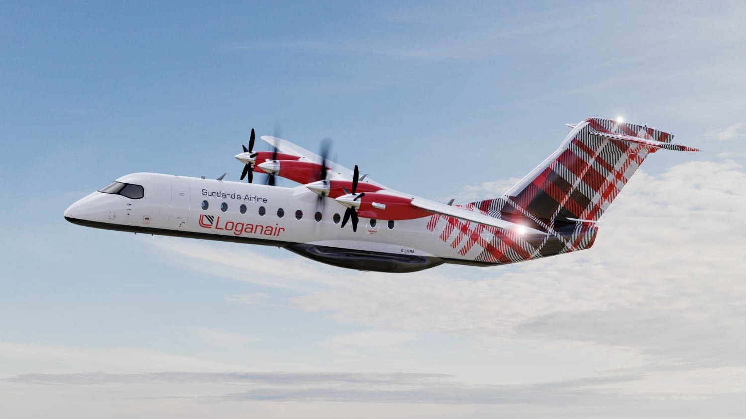 Loganair Ranked 2nd Highest Airline for Short Haul Flights in UK