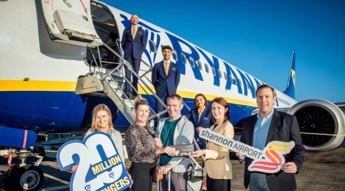 Ryanair Launches Bumper Shannon Airport Winter 2024 Schedule