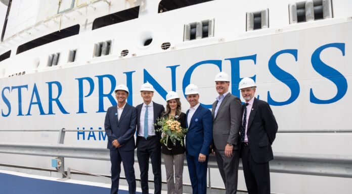 Princess Cruises Celebrates Maritime Float-Out Ceremony Milestone for ‘Star Princess’ Ship
