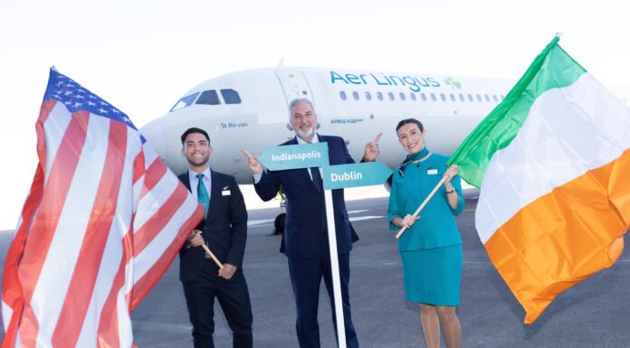 Aer Lingus Announces Dublin to Indianapolis Route for Next Summer