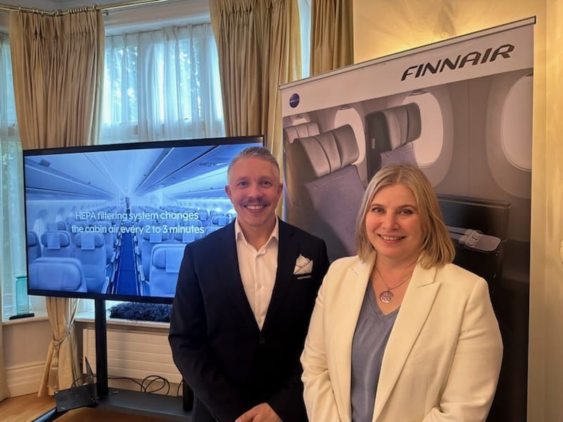 Finnair Hosts Travel Media at Ambassador’s Residence in Dublin