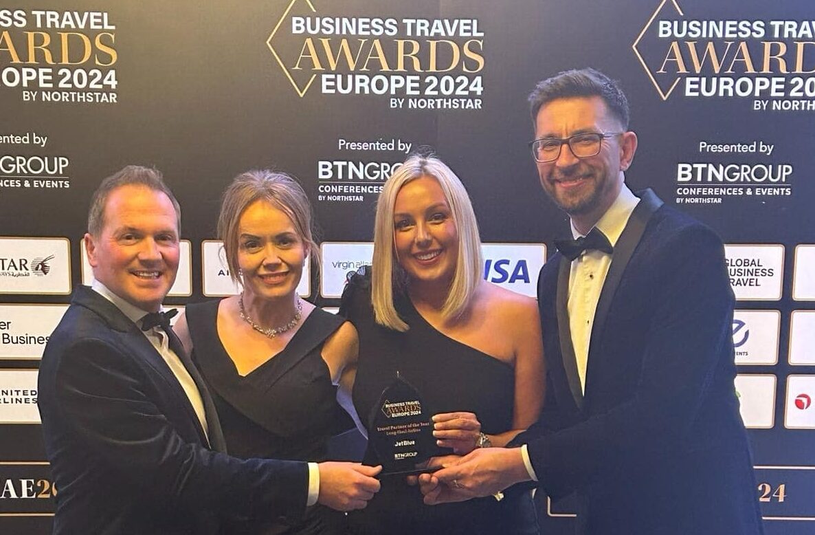 JetBlue Named Long Haul Travel Partner of the Year by BTN Europe