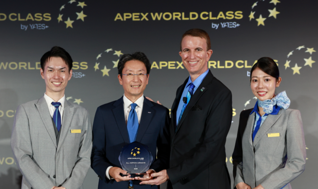 Japanese Airline ANA Achieves First ‘APEX World Class’ Award