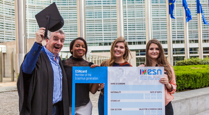 Ryanair Extends Travel Partnership with Erasmus Student Network