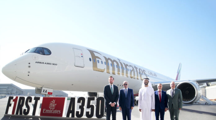 Emirates Officially Unveils New Airbus A350-900 – First New Aircraft Type to Join Fleet in 16 Years