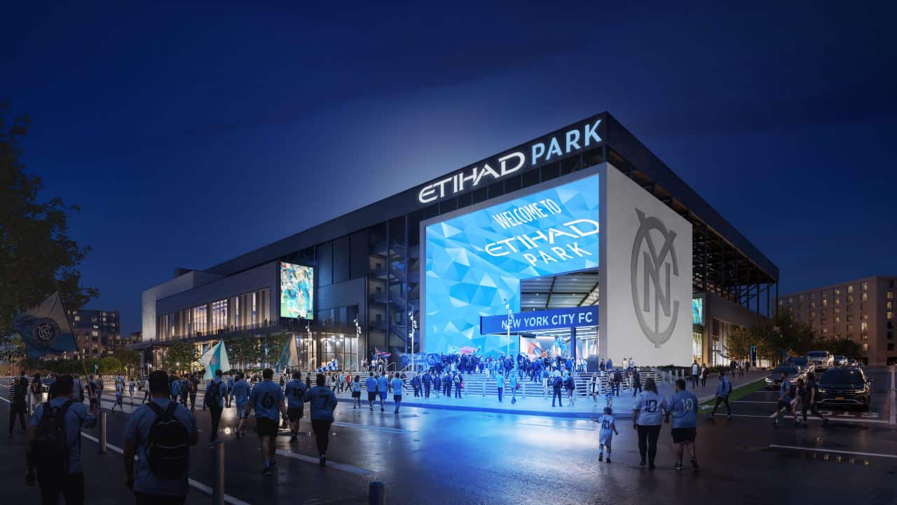 Etihad Lands Naming Rights to New York City FC’s New Stadium