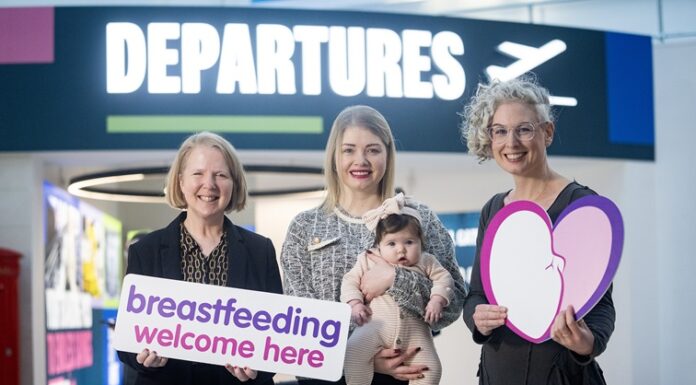 Belfast City Airport Joins NI Public Health Agency’s ‘Breastfeeding Welcome Here’ Scheme