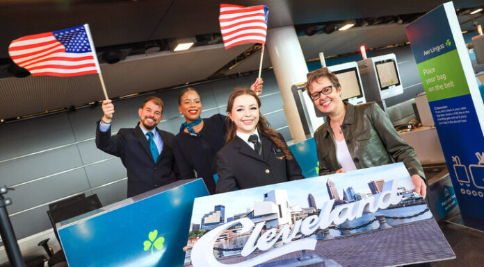 Aer Lingus to Increase Frequency on Dublin-Cleveland Route in April