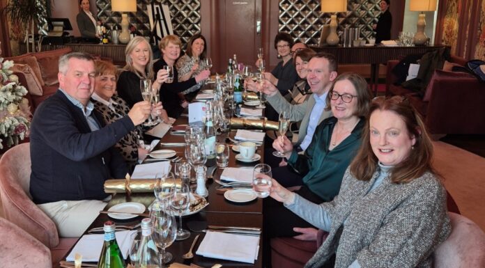 Emirates Hosts Agents for Festive Lunch in Galway’s G Hotel