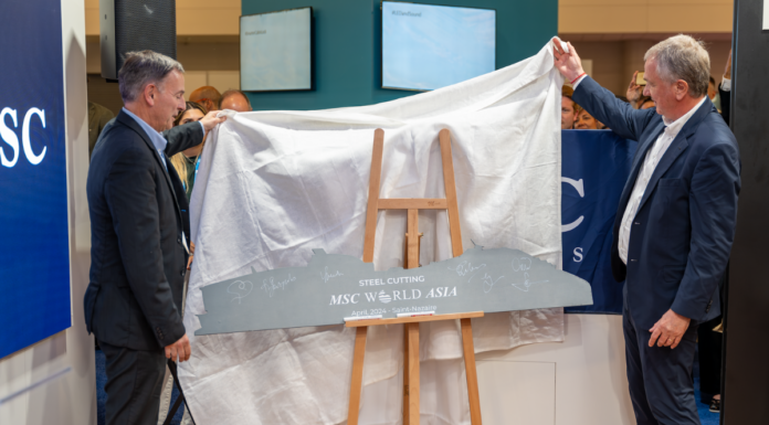 MSC Cruises Begins 1-Year Countdown to MSC World Asia Launch