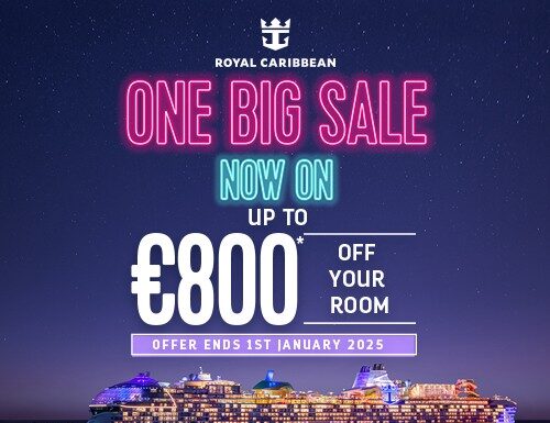 Royal Caribbean Launches ‘One Big Sale’ Offering up to €800 Discounted Room Rates