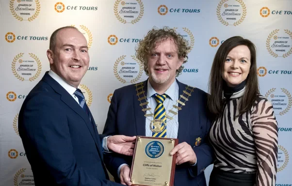 Cliffs of Moher Wins CIE Tours Award After Securing 96.5% Visitor Satisfaction Rating