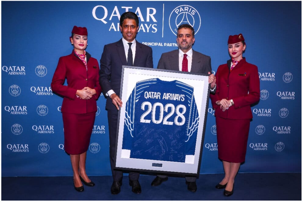 Qatar Airways Extends Commercial Partnership with Paris Saint-Germain to 2028