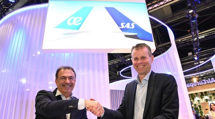 SAS Scandinavian Airlines and Air Europa Sign Codeshare Agreement