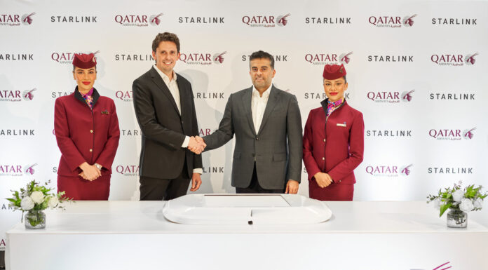 Qatar Airways Reaches Halfway of Starlink WiFi Fleet Retrofit 70% Ahead of Schedule