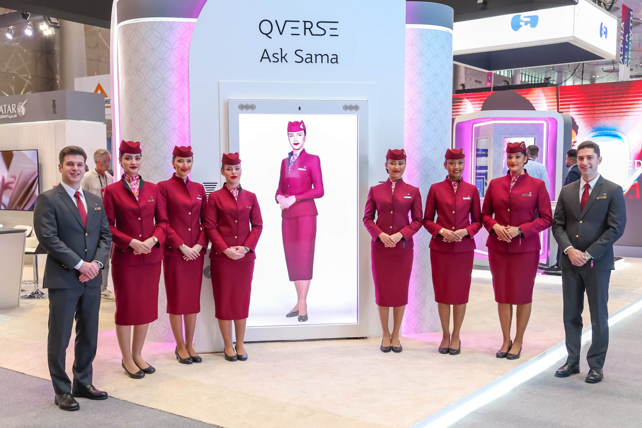 Qatar Airways Debuts Sama AI Booking System & Other Innovations at Web Summit Qatar