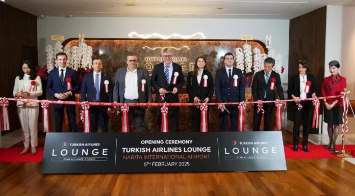 Turkish Airlines Opens its Largest Lounge Outside of Istanbul, at Tokyo’s Narita International Airport
