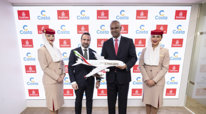 Emirates and Costa Cruises Renew Partnership to Position Dubai as Major Global Cruise Hub