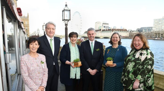 Irish Ambassador to UK Martin Fraser Hosts St Patrick’s Week Tourism Event in House of Lords