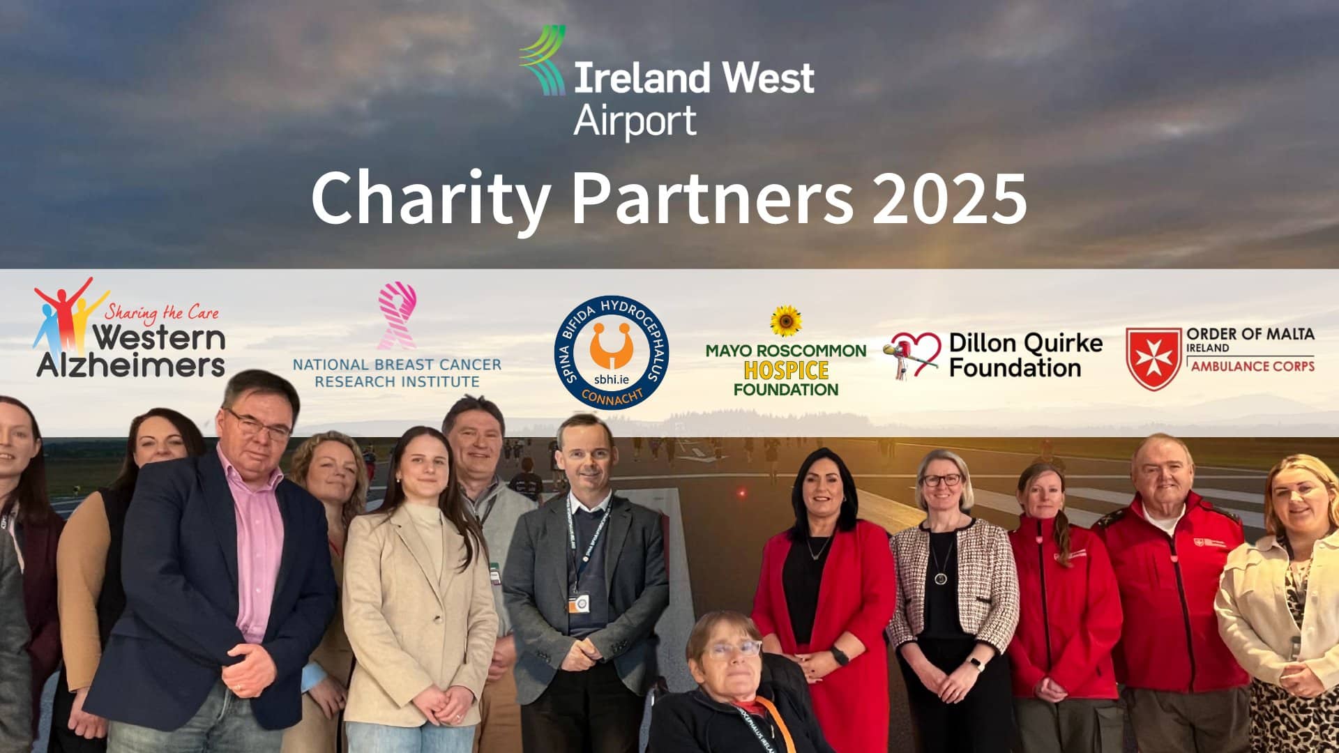 Ireland West Airport Announces 6 New Charity Partners for 2025