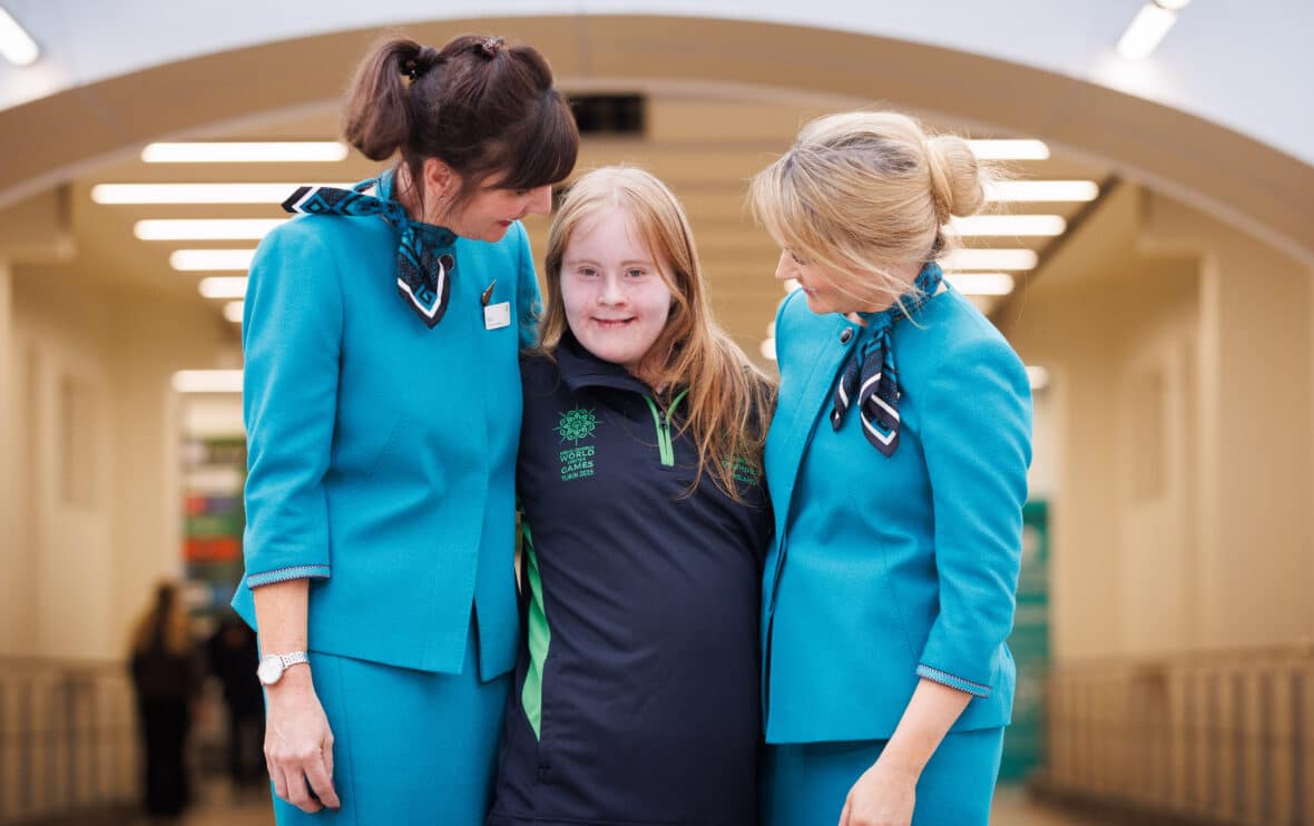 Aer Lingus Flies Special Olympics Ireland Team to World Winter Games in Turin