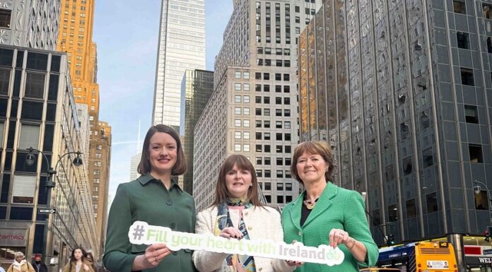 Tourism Ireland on Promotional Trail in New York Ahead of St Patrick’s Day