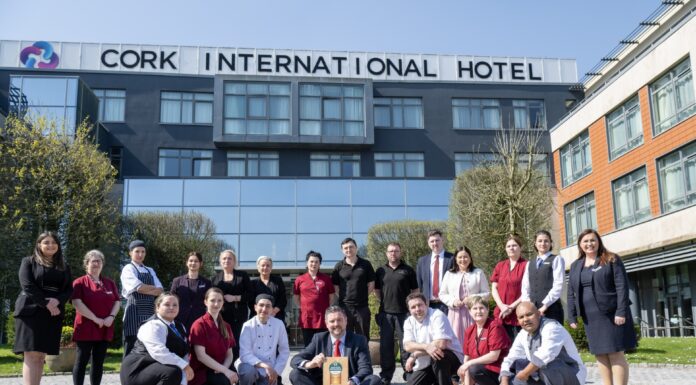 Cork International Hotel Receives Highest Accolade in Fáilte Ireland Employer Excellence Programme