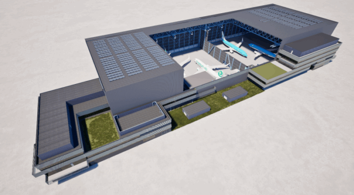 KLM Begins Work on First Gas-Free Aircraft Maintenance Hangar at Schiphol Airport