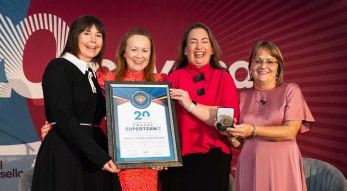 Travel Counsellors Ireland Celebrates 20 Years with Major Recognition as Business All-Star Travel Superteam 2025