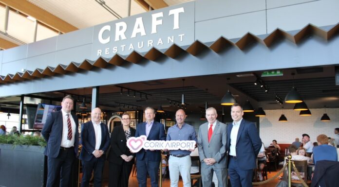Refurbished Airside Bar & Restaurant CRAFT Opens at Cork Airport